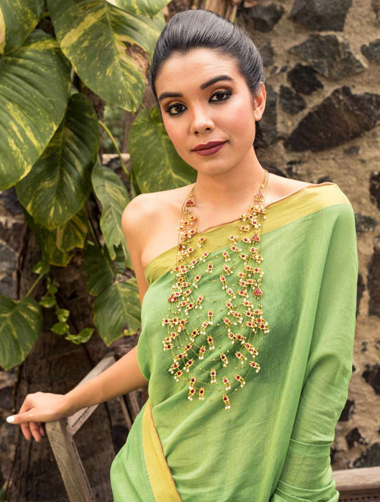 Multi Layered Necklace Temple Jewellery